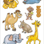 Herma Stickers Decoratie 'Dierentuin'