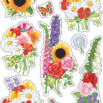 Herma Decorstickers 'Moderne Bloemen'