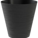 Plantenbak 'Hoop', diameter: 160 mm, zwart