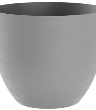 Plantenbak 'Over', diameter 280 mm, lichtgrijs