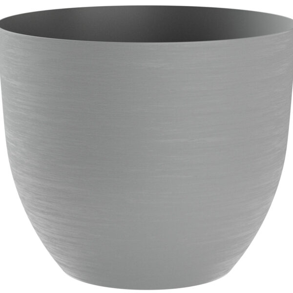 Plantenbak 'Over', diameter 280 mm, lichtgrijs