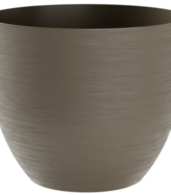 Plant overpot 'Over', diameter 280 mm, zandkleur