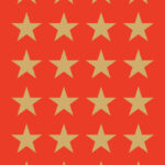 Gouden sterren decoratie-stickers van 15 mm