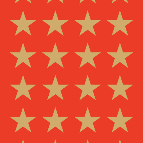 Gouden sterren decoratie-stickers van 15 mm