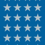 Herma Kerstmis-stickers Decor 'Sterren', 15 mm, zilver