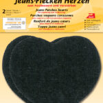 Kleiber Jeansreparatie-Patches, zwart