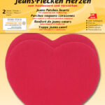 Kleiber vlekkenwisser voor jeans, 85 x 105 mm, rood