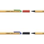 Stabilo vezelstift Groenpunt, 0,8 mm, rood