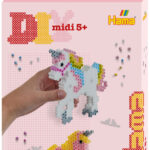 Hama strijkkralen midi 3D 'Eenhoornen', geschenkverpakking
