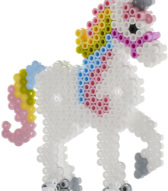 Hama strijkkralen midi 3D 'Eenhoornen', geschenkverpakking