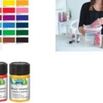 Marmerverf 'Magic Marble', lichtgroen, 20 ml