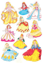 Herma stickers prinsessen