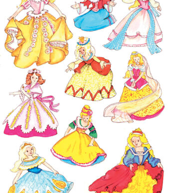 Herma stickers prinsessen