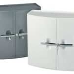 Lege verbandkast, zilverkleurig