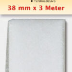 Witte randfolie, 38 mm x 3 m