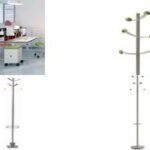 Kapstok 'Bouquet', hoogte: 173,5 cm, grijs