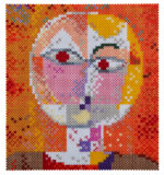 Hama strijkkralen midi kunst 'Paul Klee', cadeauverpakking