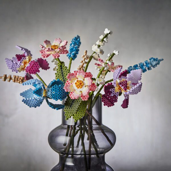 Kralenapplicatie midi 'Bloemboeket', cadeauverpakking