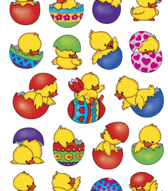 Passtickers Klassiek 'Kuikentje in ei'