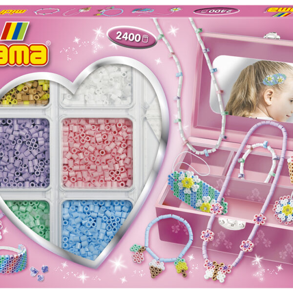 Hama Strijkkralen Middelgroot 'Sieradendoosje', Cadeauverpakking