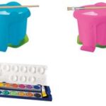 Waterbak olifant, blauw