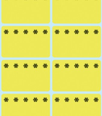 Herma diepvrieslabels, 26 x 40 mm, heldergeel