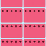 Herma diepvrieslabels, 26 x 40 mm, felrood