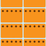 Herma vriesbestendige etiketten, 26 x 40 mm, felsinaasappel