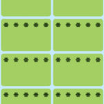 Vorstbestendige etiketten, 26 x 40 mm, lichtgroen