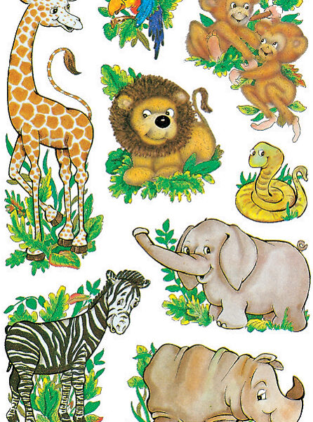 Herma Stickers Decoratie 'Jungledieren'