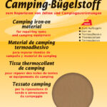 Kleiber Travel-strijkdoek, 340 x 120 mm, zandkleur