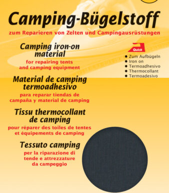 Kleiber snelle-kampeer-strijkdoek, antraciet