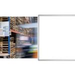 Emaille witte wandbord professioneel, 1.000 x 750 mm