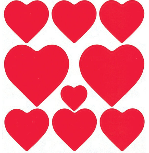 Hartjes stickervellen