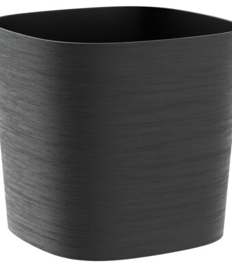 Plantenbak 'Capri', breedte: 190 mm, zwart.