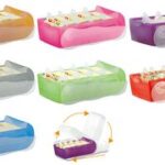 Leeratlas CROCO, liggend A8-formaat, oranje-translucent