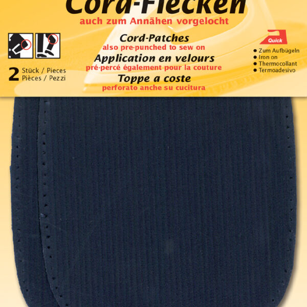 Vlekkenverwijderaar cordplooi, 135 x 100 mm, blauw