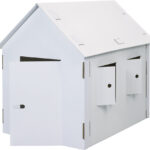 Groot kartonnen speelhuis JOYPAC