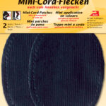 Kleibeer Mini-Koordenvlekken, 110 x 85 mm, blauw