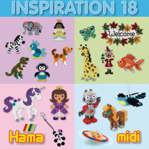 Hama Strijkkralen midi Inspiratieboekje Nr. 18