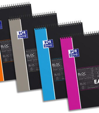 Oxford Spiraalnotitieboek 'EASYNOTES', A4+, geruit