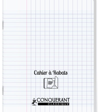 Klassiek omslagnotitieboekje 170 x 220 mm, transparant