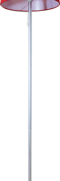 LED-vloerlamp AMBIANCE LUMI, hoogte: 1,55 m, rood