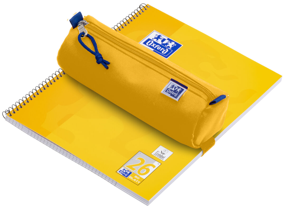 Oxford Vuilniszak, Polyester, rond, groot, geel