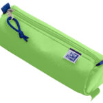 Grote ronde lichtgroene polyester opbergzak