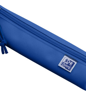 Blauwe kleine ronde poetsdoek van polyester