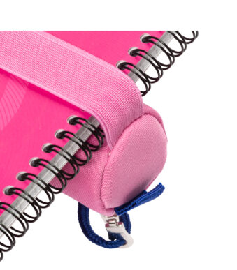 Oxford slordige rol, polyester, rond, klein, roze