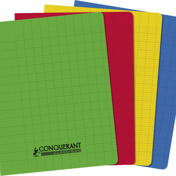 Klassiek gelijnd schrijfschrift, geassorteerde kleuren.