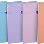 Oxford notitieblok Smart, DIN A4, geruit, 80 vel, pastel