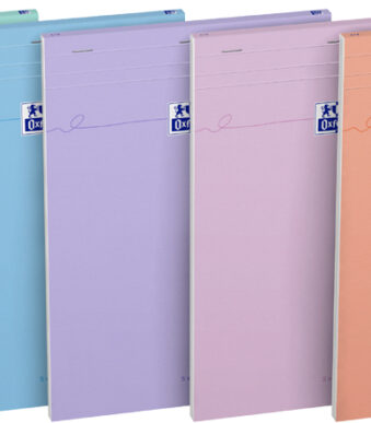 Oxford notitieblok Smart, DIN A4, geruit, 80 vel, pastel